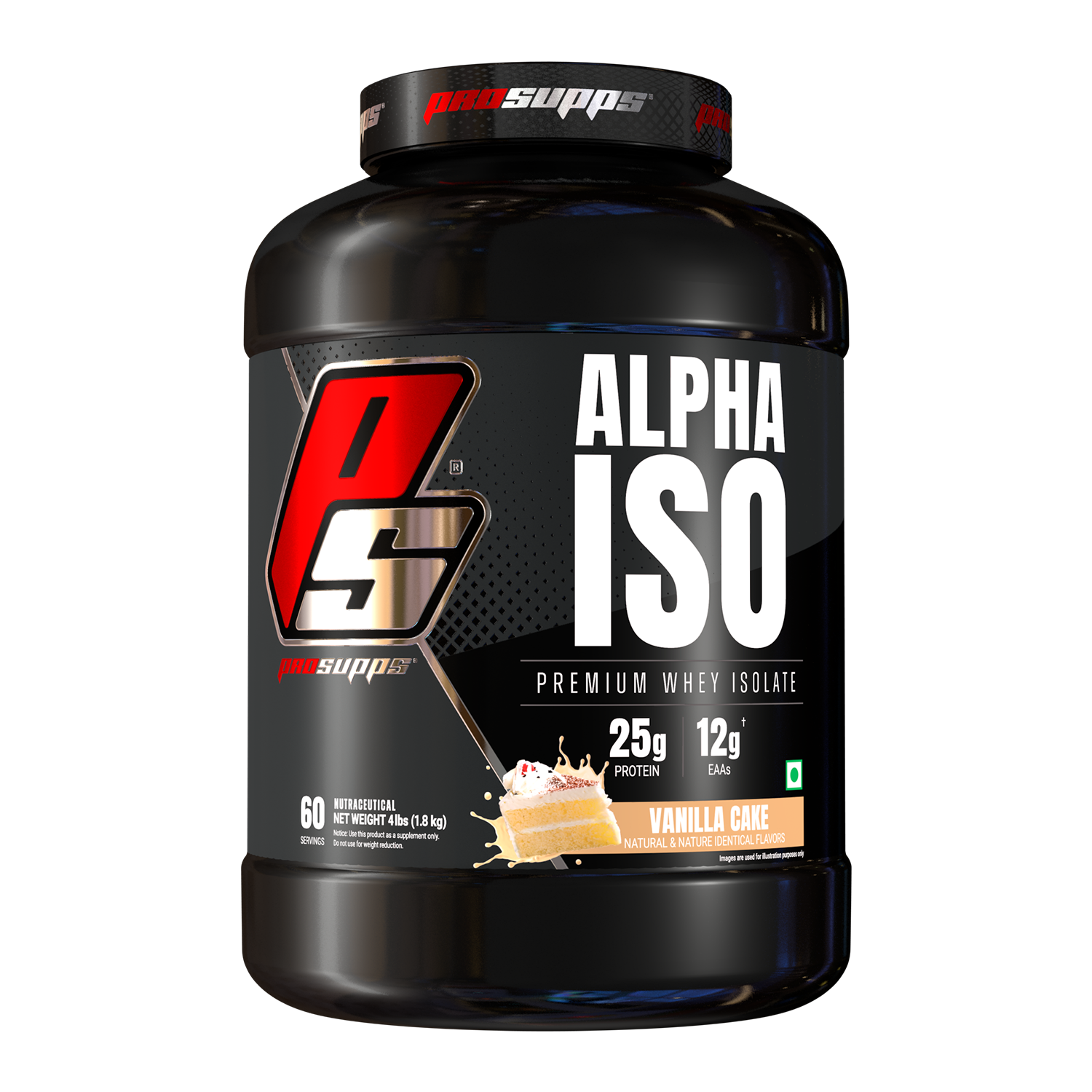 Iron asylum official importer of alpha iso vannila cake flavour
