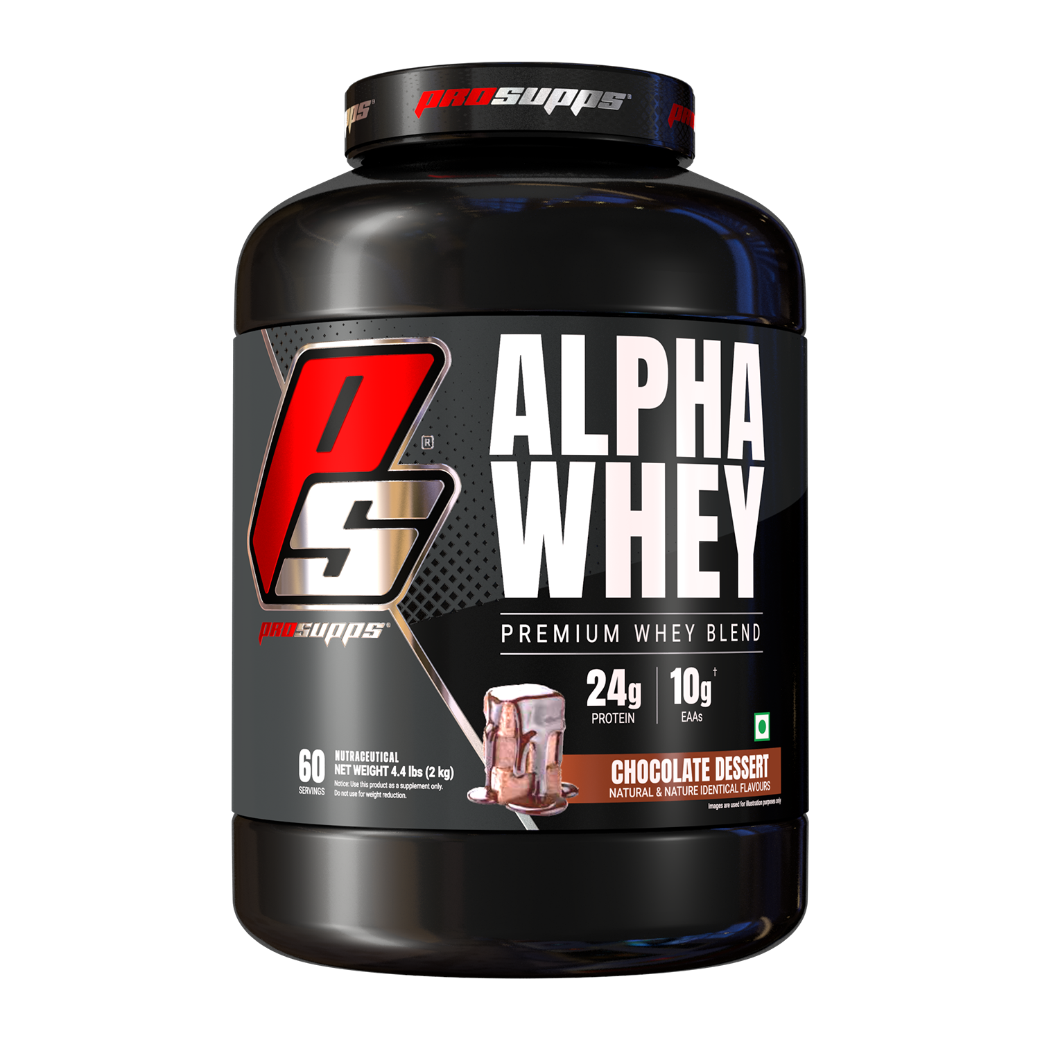 iron asylum official importer of prosupps alpha whey chocolate dessert flavour