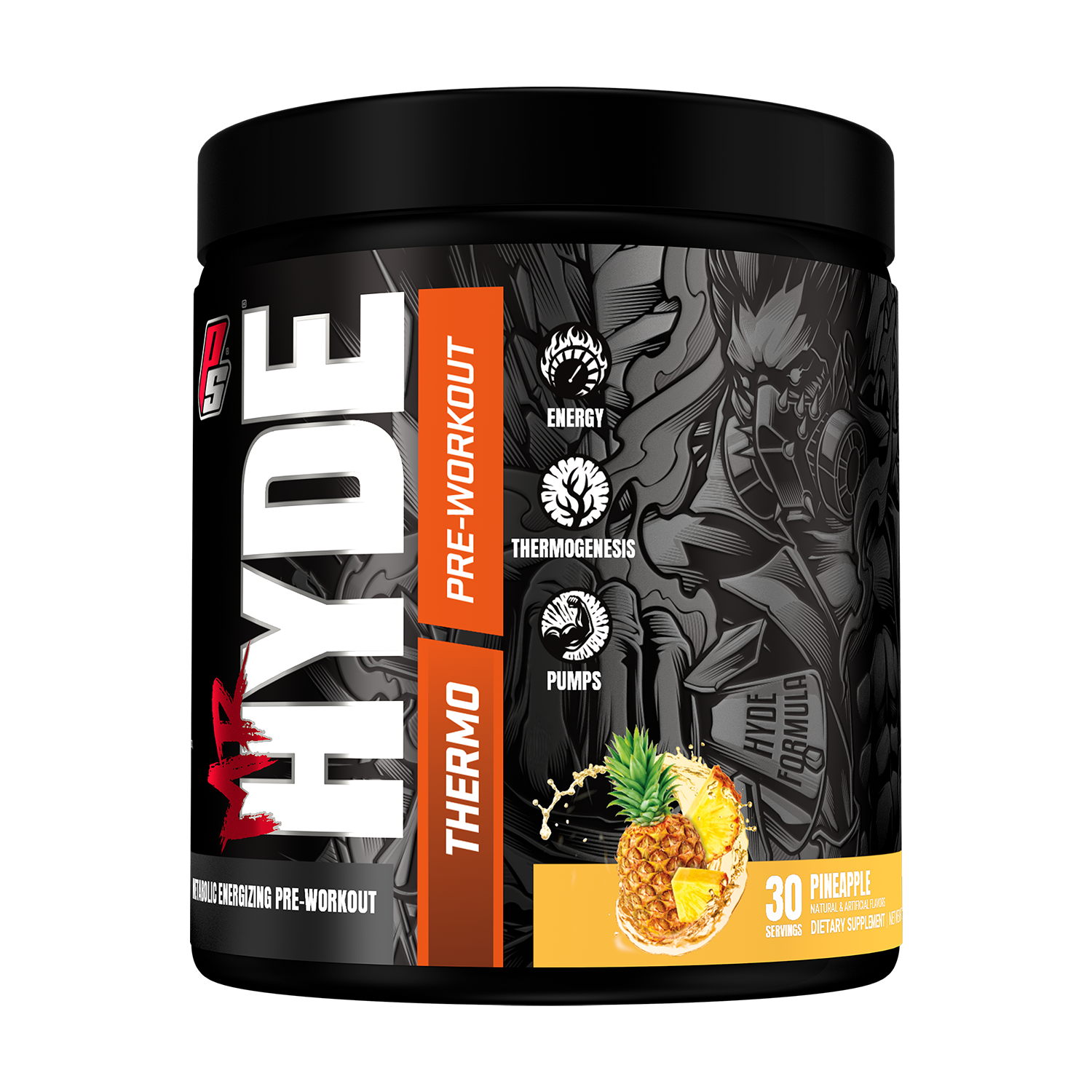 Iron asylum official importer of prosupps hyde pre workout Thermo pineapple flavour