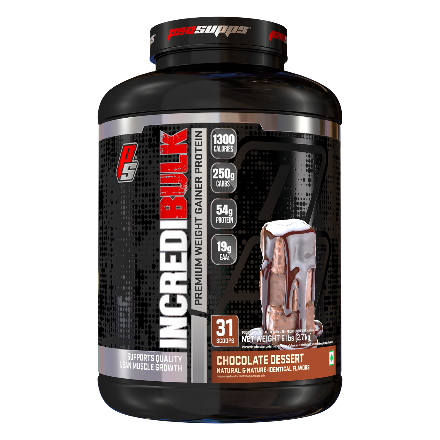 Iron asylum official importer of prosupps incredibulk chocolate dessert flavour