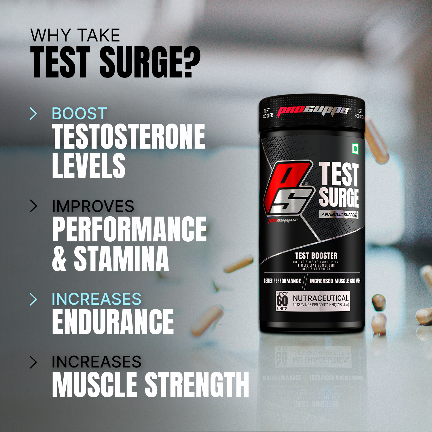 iron asylum official importer of prosupps test surge reasn to use test surge