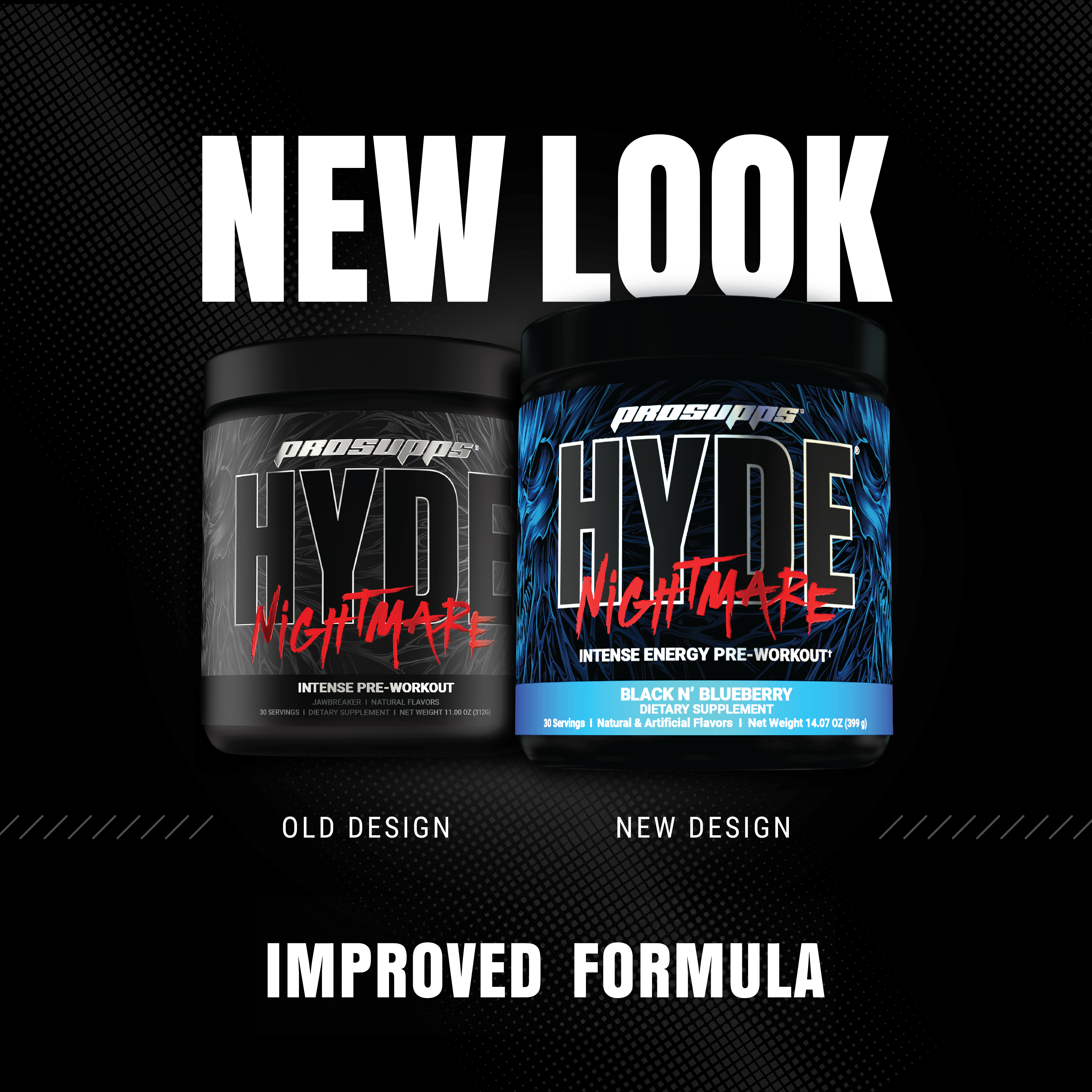 Iron asylum official importer of prosupps hyde pre workout nightmare new look