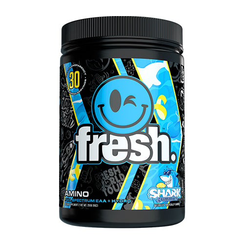 iron asylum fresh supps Amino acid shark gummies flavour