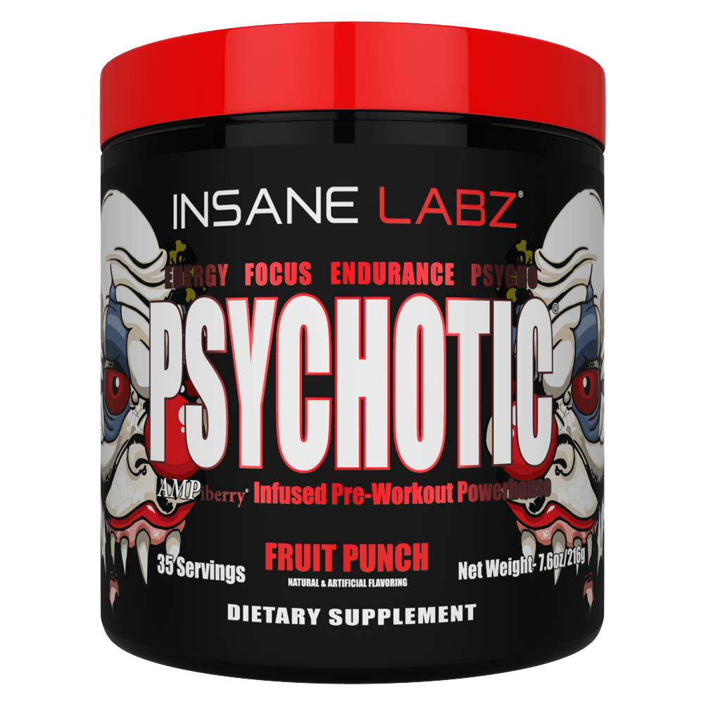 iron asylum official importer of insane labz psychotic pre workout fruit punch flavour